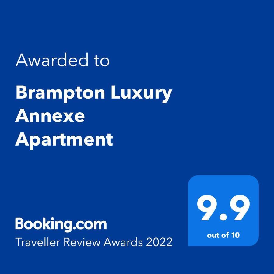 Brampton Luxury Annexe Apartment ฮันติงตัน ภายนอก รูปภาพ